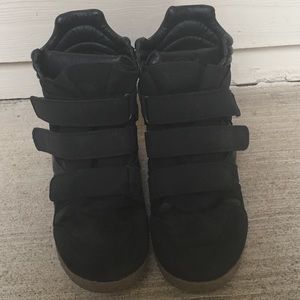 Black Xhilaration Platform Sneakers